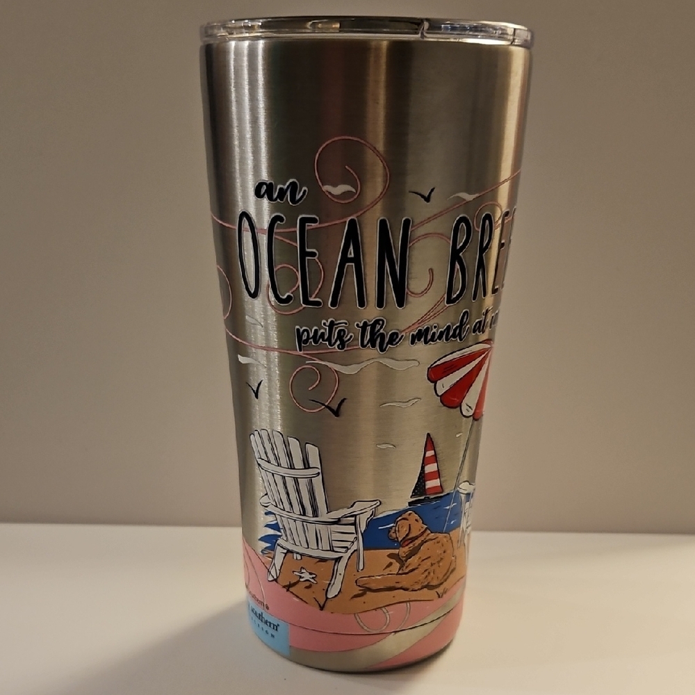 Simply Southern Ocean Breeze Put the mind at ease Tumbler 20 oz.